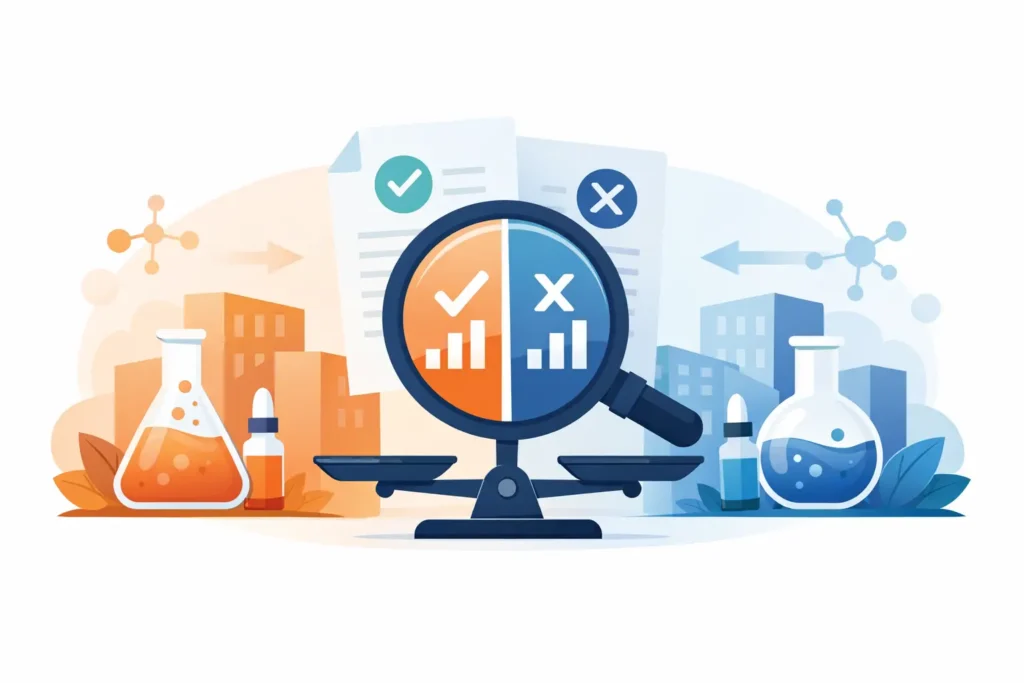 Best Way to Compare Chemical Vendors