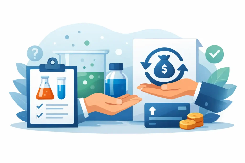 Chemical Order Refund Policy Explained