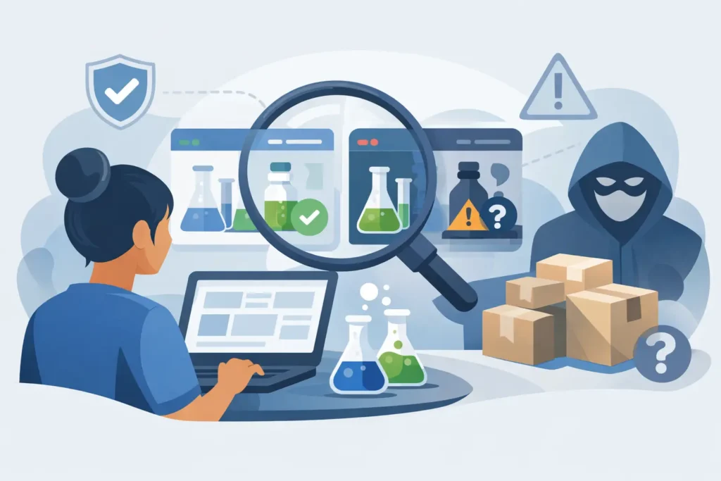 How to Avoid Fake Chemical Vendors Online